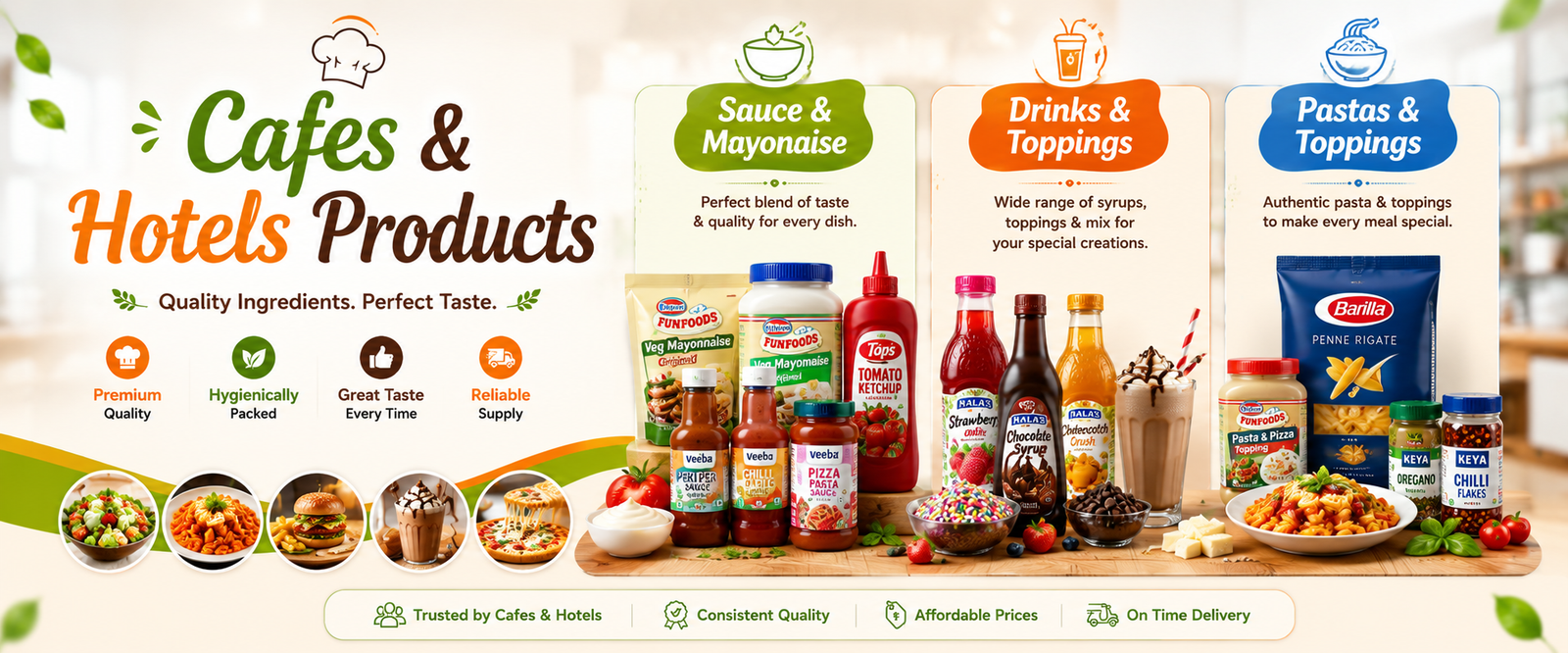 Cafe & Hotel Products